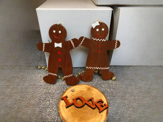 Gingerbread Man and Woman