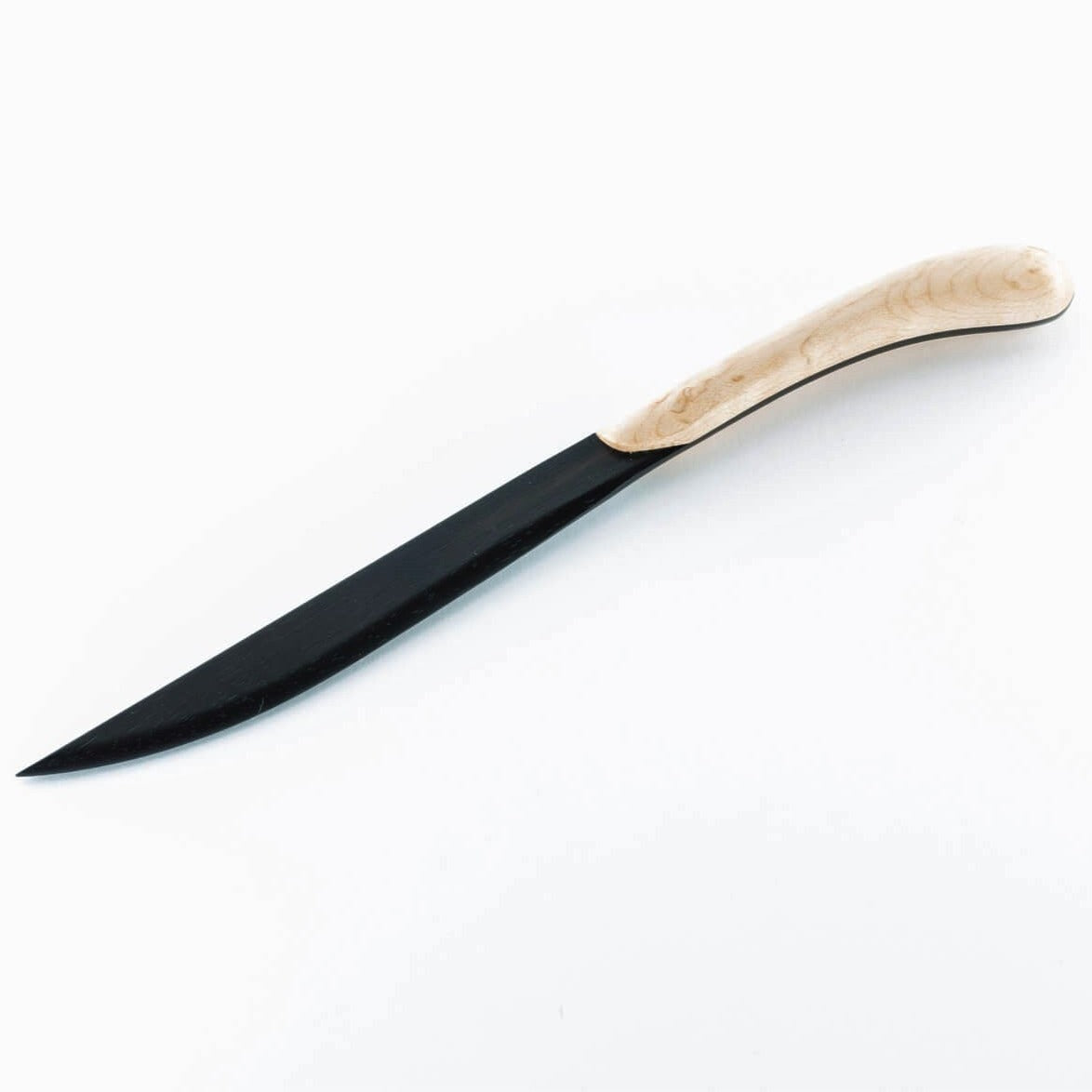 Handmade Wooden Letter Opener - Ebony Blade by Davin & Kesler