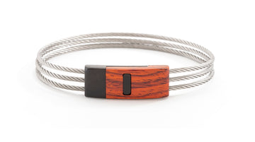 wood clasp bracelet