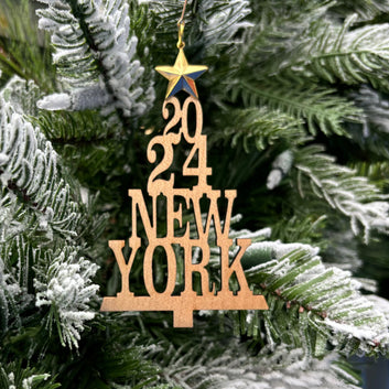 2024 New York Christmas Ornament