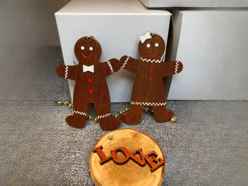 gingerbread people ornament