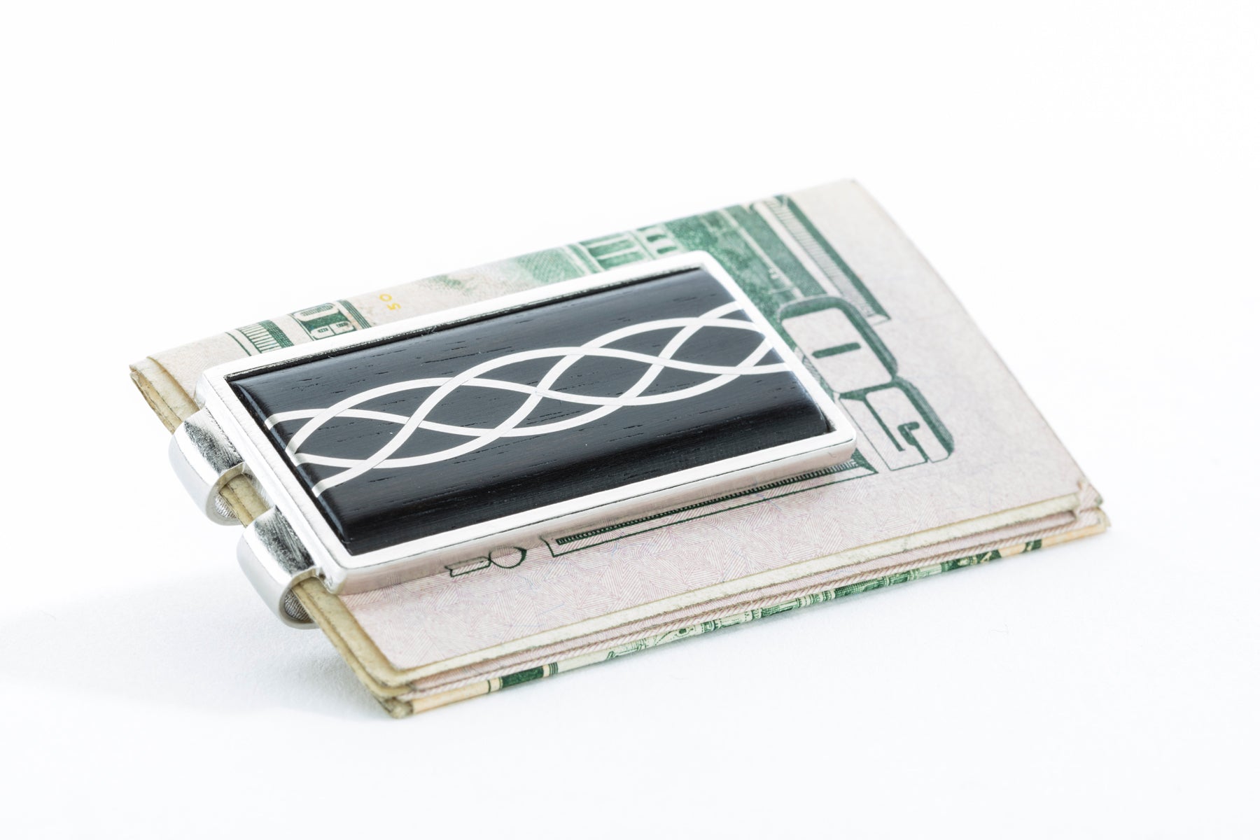 Money Clip - Silver Inlay - Davin & Kesler